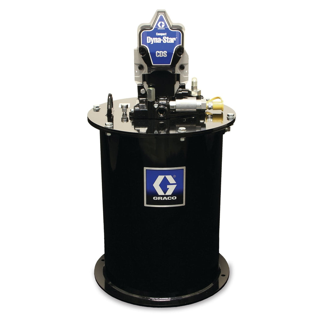 Graco Compact Dyna-StarÂ® 24 VDC Vent-Valve Grease Pump and 60 lb ...