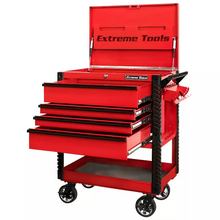 Load image into Gallery viewer, Extreme Tools® EX Series 33" 4 Drawer Deluxe Tool Cart w/ Bumpers