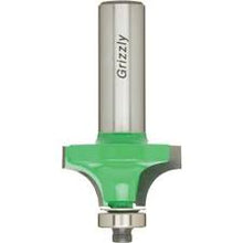 Load image into Gallery viewer, Grizzly Industrial 3/8"r Anti-Kickback Roundover Bit, 1/2" Shank