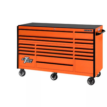 Load image into Gallery viewer, Extreme Tools® RX Series 72"W x 30"D 19 Drawer Roller Cabinet - 250 lbs Slides