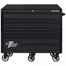 Load image into Gallery viewer, Extreme Tools® RX Series 55"W x 25"D 12 Drawer Roller Cabinet 150 lb Slides