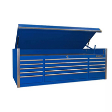 Load image into Gallery viewer, Extreme Tools® EX Series 72"W x 30"D 15 Drawer Professional Triple Bank Top Chests