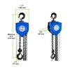 Load image into Gallery viewer, Tractel Tralift Manual Chain Hoist, 3,000 lb. (1.5 Ton) Load Capacity