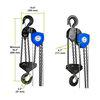 Load image into Gallery viewer, Tractel Tralift Manual Chain Hoist, 20,000 lb. (10 Ton) Load Capacity