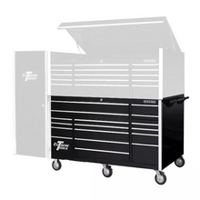 Load image into Gallery viewer, Extreme Tools® EX Series 72"W x 30"D 17 Drawer Professional Triple Bank Roller Cabinets