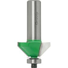Load image into Gallery viewer, Grizzly Industrial 45 Chamfer Bit, 1/2" Shank, 1-5/8" Dia.