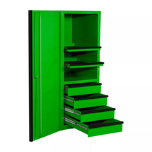 Load image into Gallery viewer, Extreme Tools® EXQ Series 24"W x 30"D 4 Drawer and 3 Shelf Professional Side Cabinets