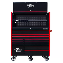 Load image into Gallery viewer, Extreme Tools® RX Series 55" Professional Extreme Power Workstation Hutch &amp; 12 Drawer Roller Cabinet-150 Combo