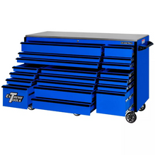 Load image into Gallery viewer, Extreme Tools® RX Series 72"W x 30"D 19 Drawer Roller Cabinet - 250 lbs Slides