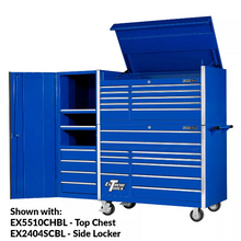 Load image into Gallery viewer, Extreme Tools® EX Series 55"W x 30"D 11 Drawer Professional Roller Cabinets 300 lbs Slides
