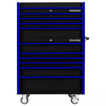 Load image into Gallery viewer, Extreme Tools® DX Series 41"W x25"D 4 Drawer Top Chest &amp; 6 Drawer Roller Cabinet Combo