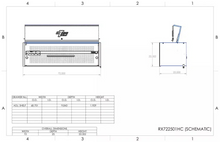 Load image into Gallery viewer, Extreme Tools® RX Series 72"W x 25"D Extreme Power Workstation Hutch