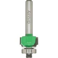 Load image into Gallery viewer, Grizzly Industrial 1/16"r Anti-Kickback Roundover Bit, 1/4" Shank