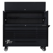Load image into Gallery viewer, Extreme Tools® DX Series 72" Professional Hutch &amp; 17 Drawer Roller Cabinet Combo