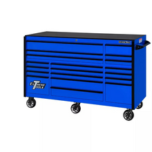 Load image into Gallery viewer, Extreme Tools® RX Series 72"W x 30"D 19 Drawer Roller Cabinet - 250 lbs Slides