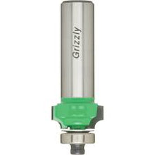 Load image into Gallery viewer, Grizzly Industrial 1/8"r Anti-Kickback Roundover Bit, 1/2" Shank