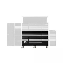Load image into Gallery viewer, Extreme Tools® RX Series 72"W x 25"D 19 Drawer Triple Bank Roller Cabinet w/ Chrome Drawer Pulls