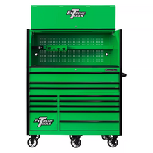 Load image into Gallery viewer, Extreme Tools® RX Series 55" Professional Extreme Power Workstation Hutch &amp; 12 Drawer Roller Cabinet-150 Combo