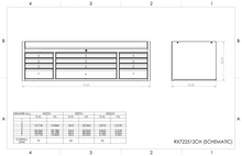 Load image into Gallery viewer, Extreme Tools® RX Series 72"W x 25"D 12 Drawer Top Chest
