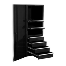 Load image into Gallery viewer, Extreme Tools® EXQ Series 24"W x 30"D 4 Drawer and 3 Shelf Professional Side Cabinets
