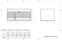 Load image into Gallery viewer, Extreme Tools® EX Series 55"W x 30"D 10 Drawer Professional Top Chests