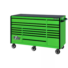 Load image into Gallery viewer, Extreme Tools® RX Series 72"W x 30"D 19 Drawer Roller Cabinet - 250 lbs Slides