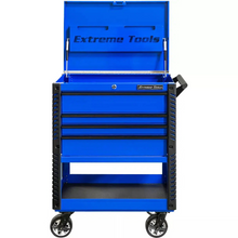 Load image into Gallery viewer, Extreme Tools® EX Series 33" 4 Drawer Deluxe Tool Cart w/ Bumpers