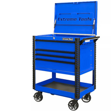 Load image into Gallery viewer, Extreme Tools® EX Series 33" 4 Drawer Deluxe Tool Cart w/ Bumpers