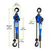 Load image into Gallery viewer, Tractel Lever Chain Hoist, 1,500 lb Load Capacity