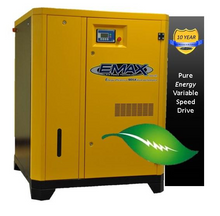 Load image into Gallery viewer, EMAX 40HP 208-230/460V 3-Phase Variable Speed Direct Drive Rotary Screw Air Compressor (Cabinet Only)