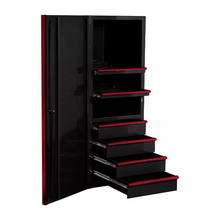 Load image into Gallery viewer, Extreme Tools® EXQ Series 24"W x 30"D 4 Drawer and 3 Shelf Professional Side Cabinets