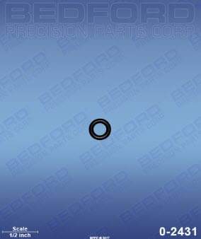Graco 112-319 Bedford 0-2431 O-Ring, fluoroelastomer, solvent resistant (optional) (1587469516835)