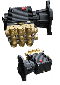 EZ3040G 4.0 GPM @ 3000 PSI 3400 RPM 1” - Triplex Plunger Replacement Pressure Washer Pump