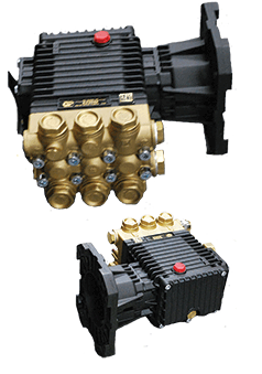 EZ3040G 4.0 GPM @ 3000 PSI 3400 RPM 1” - Triplex Plunger Replacement Pressure Washer Pump