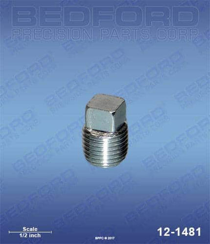Graco 100-509 Bedford 12-1481 Plug, 1/4