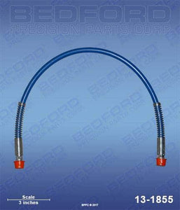 Graco 223-766 Bedford 13-1855 Pressure Return Hose, 1/4