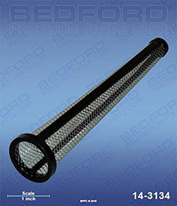 Graco 288-472 Bedford 14-3134 Inlet Filter, internal to suction tube, 10 mesh
