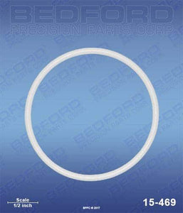 Graco 166-073 Bedford 15-469 Teflon O-Ring, intake valve (for series D and later pumps)