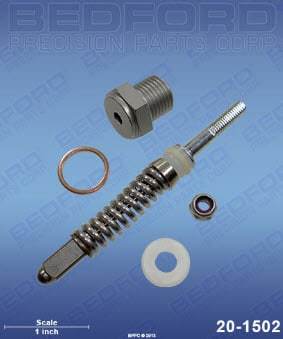 Graco 218-070 Bedford 20-1502 Needle & Diffuser Seat Assembly Repair Kit (1587579748387)