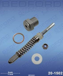 Graco 218-070 Bedford 20-1502 Needle & Diffuser Seat Assembly Repair Kit (1587579748387)