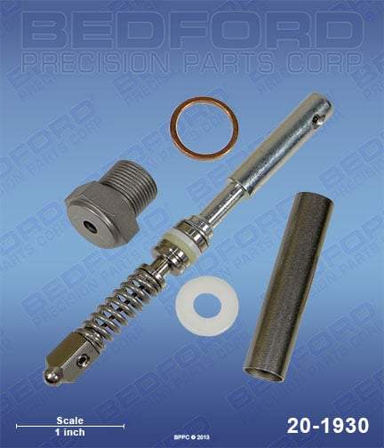 Graco 235-474 Bedford 20-1930 Gun Repair Kit, Needle & Diffuser - Flex / Silver PLUS (1587693453347)