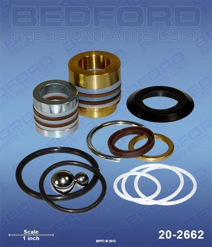 Graco 248-212 Bedford 20-2662 Repair Kit with Leather & Polyethylene Packings (1587332874275)