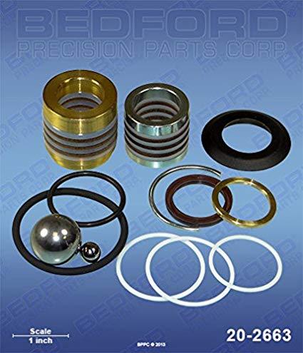 Graco 248-213 Bedford 20-2663 Repair Kit with Leather & Polyethylene Packings  Piston Rods (1587668877347)