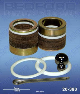 Graco 206-733 Bedford 20-380 Repair Kit with Leather & Teflon Packings (1587316490275)