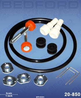 Graco 206-728 Bedford 20-850 Monark Air Motor Repair Kit (1587216154659)