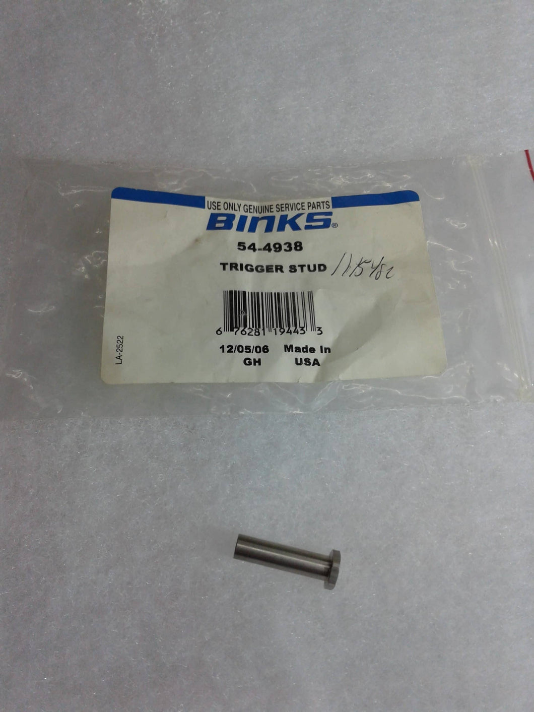 Binks 54-4938 Trigger Stud