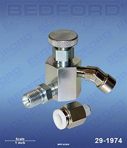 Graco 222-198 Bedford 29-1974 5000 PSI Drain Valve - 1/4
