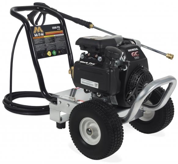 Mi-T-M Work Pro® (WP) Gasoline Series - 2500 PSI@2.3 GPM - Honda - Axial Pump - Direct Drive