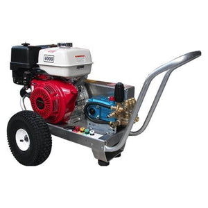 Pressure-Pro 4000 PSI @ 4.0 GPM CAT Pump Belt Drive Honda Engine Cold Water Gas Pressure Washer