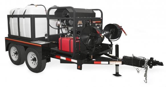 Mi-T-M AW-9000-0003 Dual Axle Custom - Belt Drive Pressure Washer Trailer